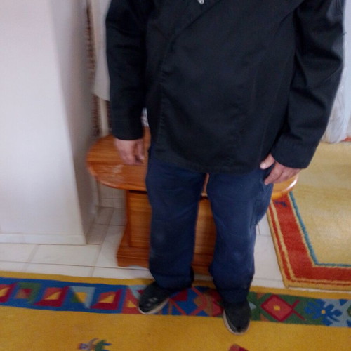 Chef jacket like new, 1+1 gift, with snaps