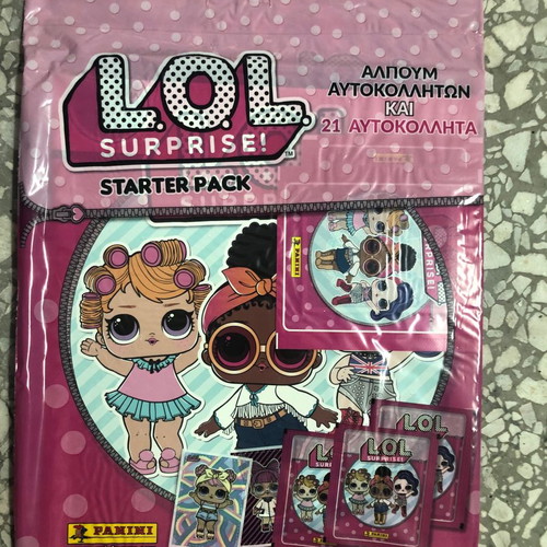 Starter Pack Panini LOL Surprise new with album and 3 packets