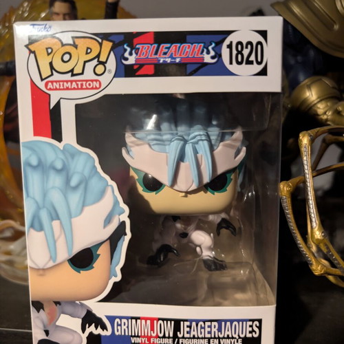 Grimmjow Jaegerjaquez 1820 Bleach Funko Pop like new