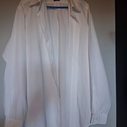 Ralph Lauren men's shirt L used, white, classic fit