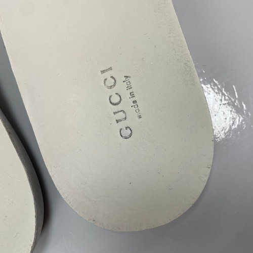 Gucci Ace leather sneakers used, size EU 40, white