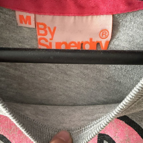 Superdry T-shirt used, grey, size M