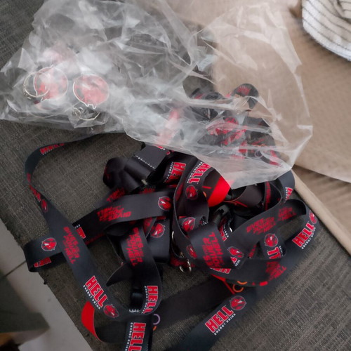 Hell Keychain and Lanyard new