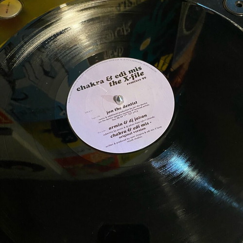 Goa Trance Chakra Rmxs Vinyl Record used