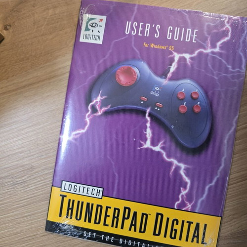 Logitech ThunderPad Digital controller for PC Windows 95/98 like new