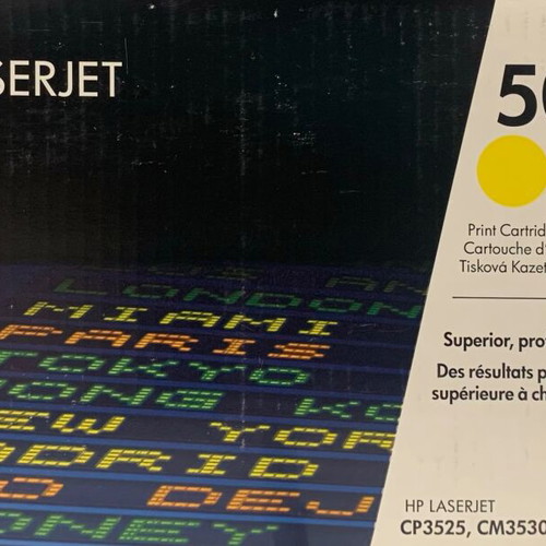 HP Laserjet toner new for CP3525, CM3530 504A CE250A CE251A CE252A CE253A