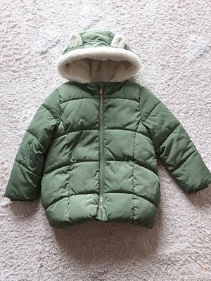 Marks & Spencer jacket like new, green, size 110 cm