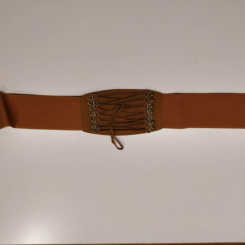 Camel wide belt like new, adjustable