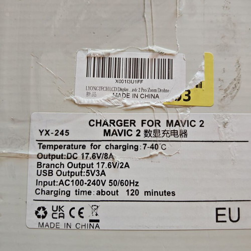 YX-245 Charger for DJI Mavic 2 Pro Zoom Enterprise New