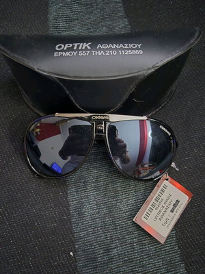 Carrera sunglasses new with case, black
