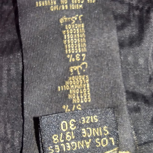 Seven L.A velvet jeans 31 used with crystals on pockets