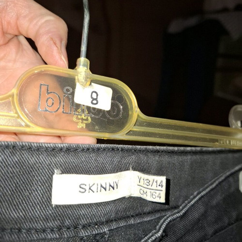 OVS Skinny Jeans for Girls Like New Black 164 cm