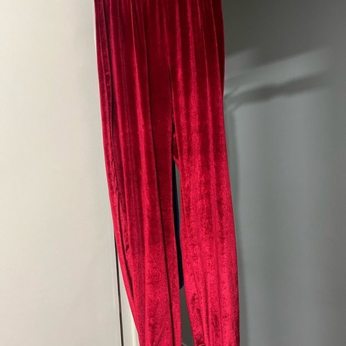 Marmalady velour tracksuit set new, red, size S