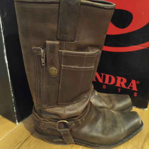 Sendra boots used, size 44, brown