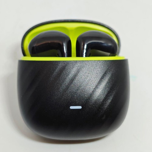 ASUS Adol AS-172 Bluetooth wireless earbuds black lime like new