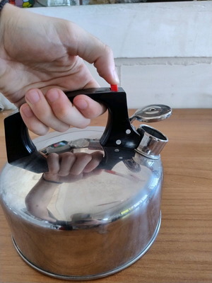 Bo Camp kettle teapot used
