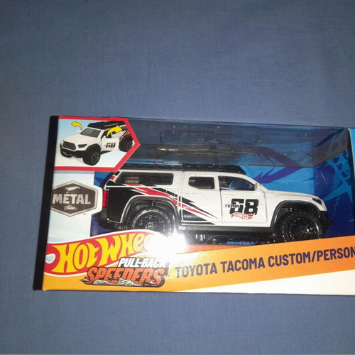 Hot Wheels Toyota Tacoma Custom καινούργιο pull-back αυτοκίνητο 1:43