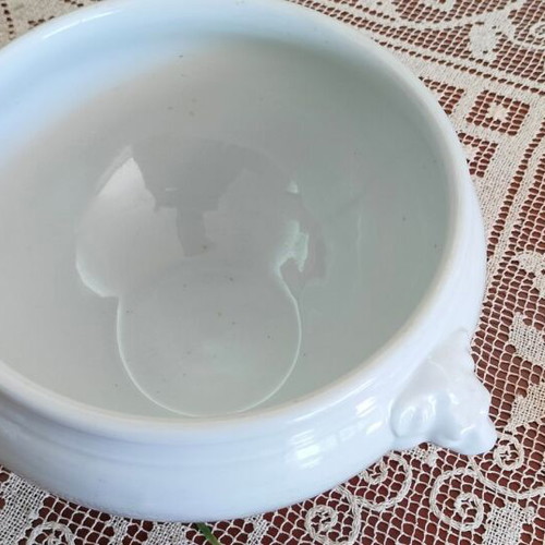 German porcelain collectible WWII vessel TK Thun 1940 like new