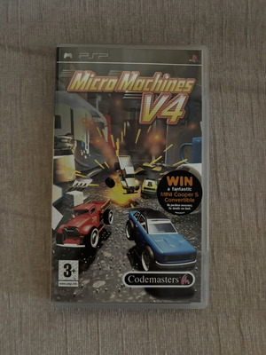 Micro Machines V4 παιχνίδι PlayStation Portable PSP, αγγλικό