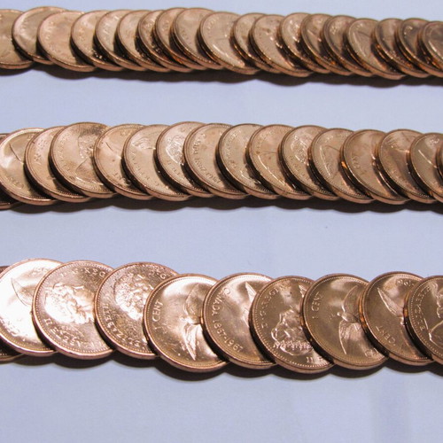 Canada 1967 Penny Roll BU 50 coins new