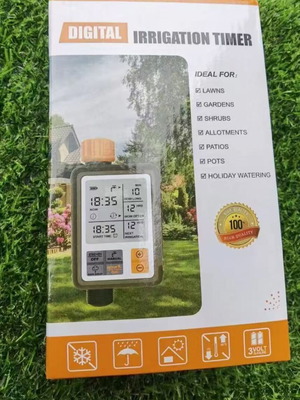Automatic battery irrigation timer with large 3inch screen new