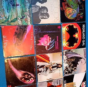Συλλογή δίσκων Βινυλίου (rock 1960-1970)