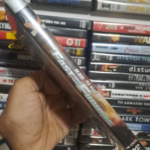 The Fast and the Furious Deluxe Edition DVD μεταχειρισμένο, δράσης και περιπέτεια