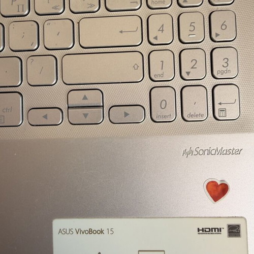 Asus Vivobook 15 laptop with AMD Ryzen, 8GB RAM, 256GB SSD