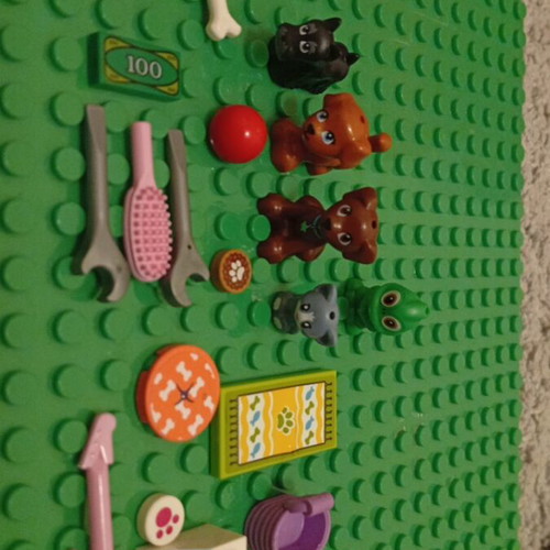 Lego figures and accessories pack