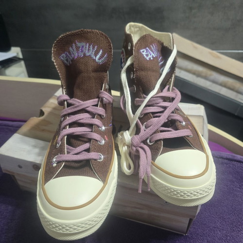 Converse X Bandulu Chuck 70 Hi sneakers size 41.5 new brown