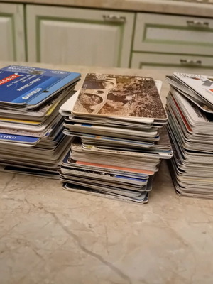 Phone card collection like new, 112 cards from Greece and Cyprus