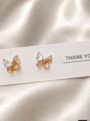Resin earrings handmade, new