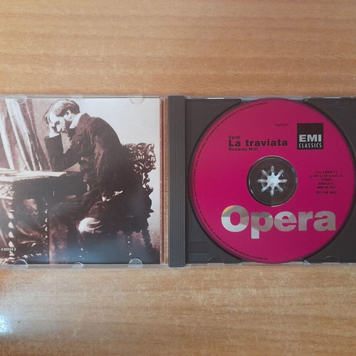Giuseppe Verdi La Traviata Highlights CD, classical