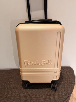 French Bull cabin suitcase like new, champagne color