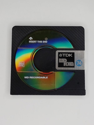 TDK MD-RXG 74min Mini Disc used