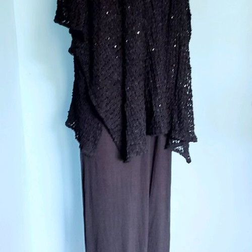 Noa Noa tunic-style cape like new, one size fits S to 3XL