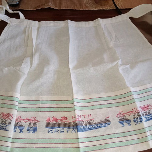 Waist aprons new 7 pcs with Cretan embroidery