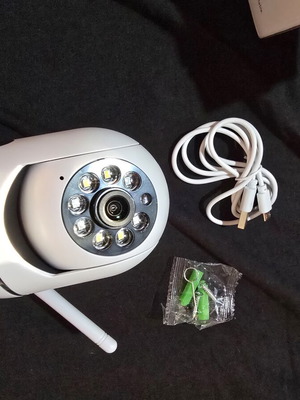 WiFi IP Security Cameras HD with Night Vision, New, Pack of 2