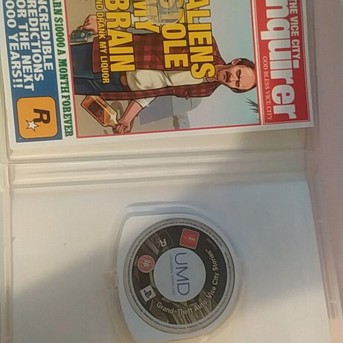 Grand Theft Auto Vice City Stories PSP Platinum like new