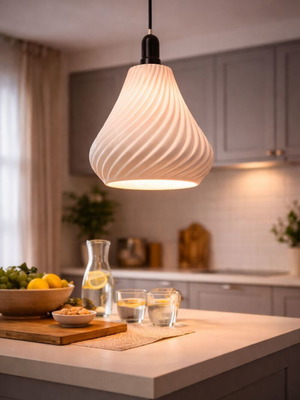 Helix Glow Ceiling Pendant Light New