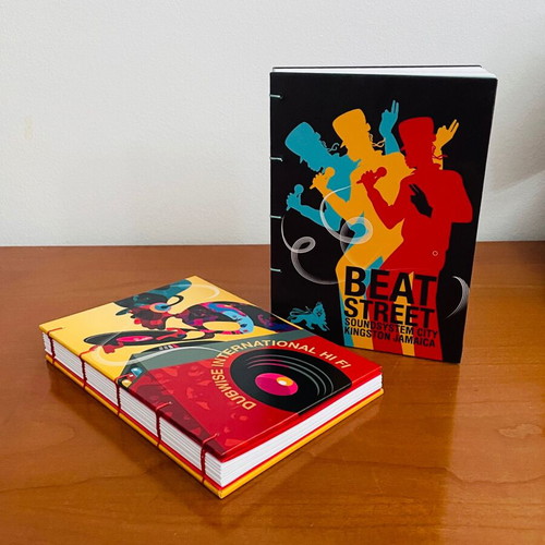 M Thompson Freestylee Art Notebooks set of 2, handmade, A5 15x21 cm