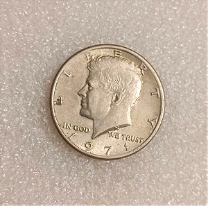 Kennedy half dollar 1971