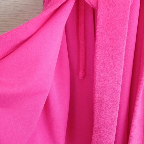 Nota short-sleeve robe used, dark pink, size M/L