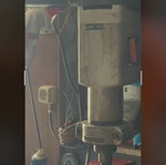Magnetic drill like new for precise metal drilling