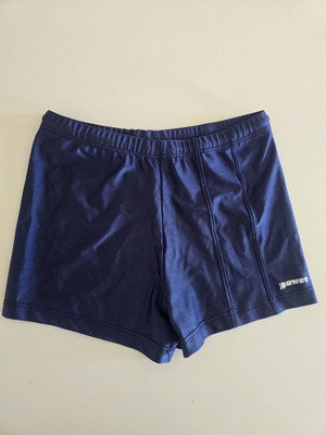 Sport Power Navy Swim Trunks like new, boxer style, size XS