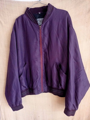 Silk jacket like new, size M, purple
