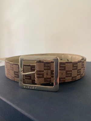 Sisley belt brown medium used, adjustable