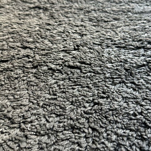 Black shaggy rug 1.30x1.95 like new