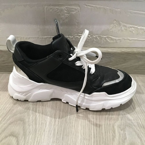 Versace Jeans Couture women's sneakers size 38, used, black