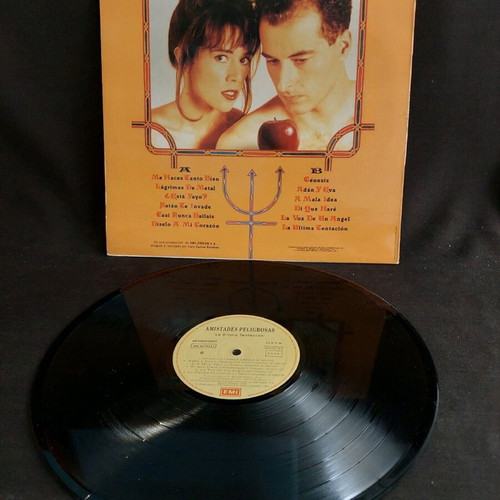 Amistades Peligrosas La ultima tentacion vinyl used, Latin